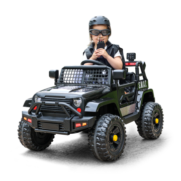 Police Car Swat Jeep ride on childrens car