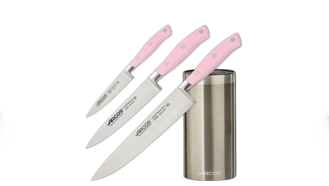 Pink Knivsæt 3 dele - Arcos