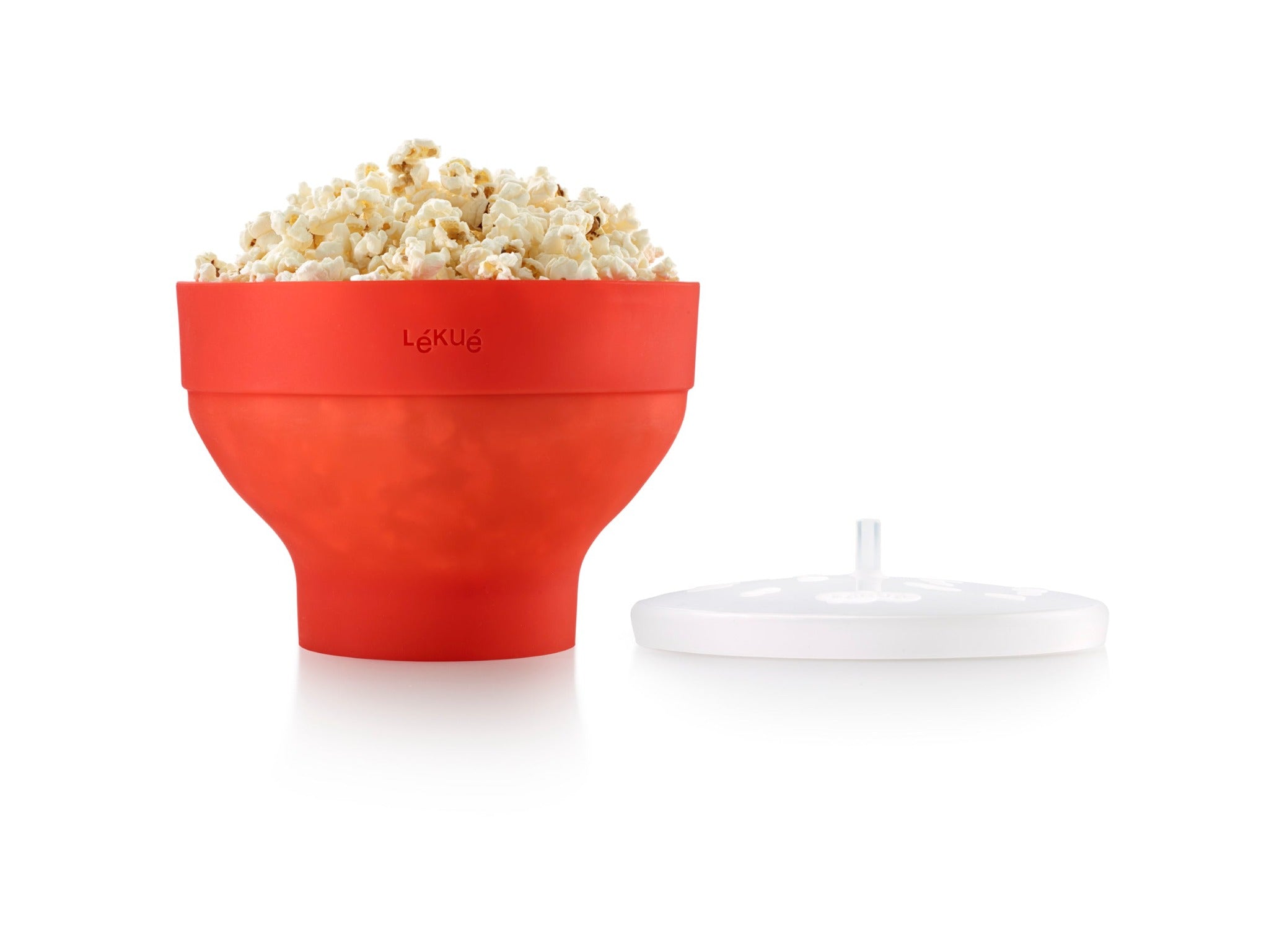 Popcorn Maker 2800 ml rød - til mikroovn