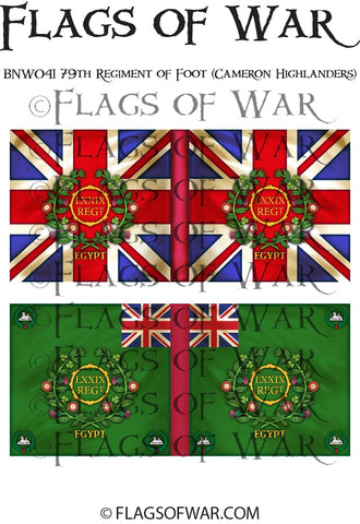 NAPB029 42nd Regiment of Foot (Royal Highland-Black Watch) – Flags 