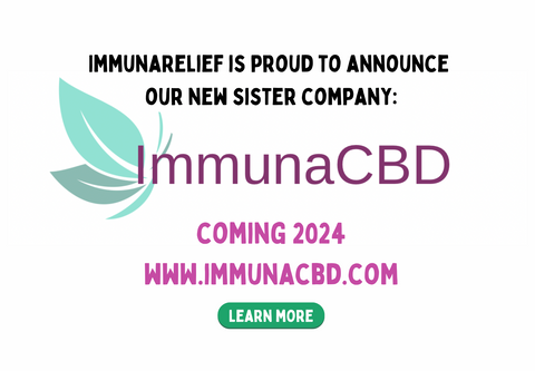 ImmunaRelief's new sister company, ImmunaCBD