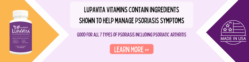 LupaVita Vitamins for Psoriasis CTA Banner | Learn More