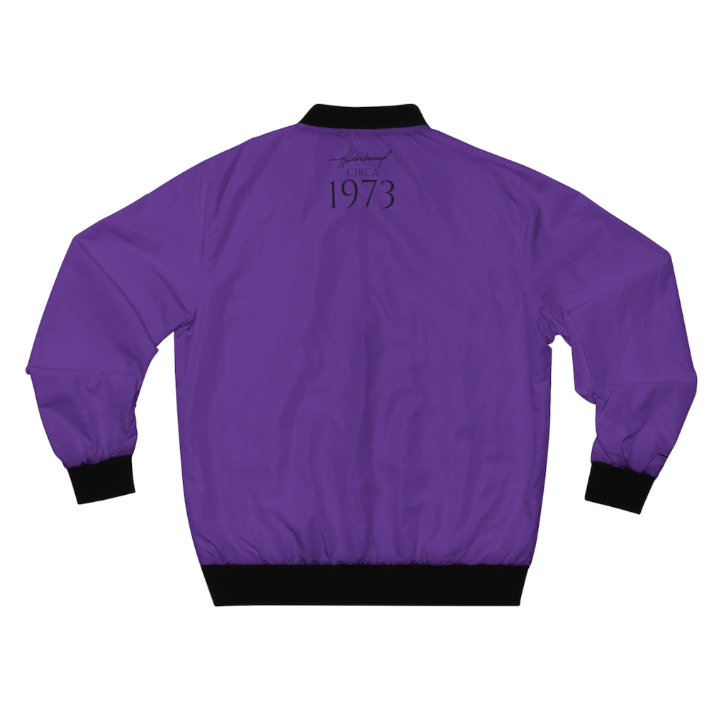 Vintage Purple Varsity Jacket