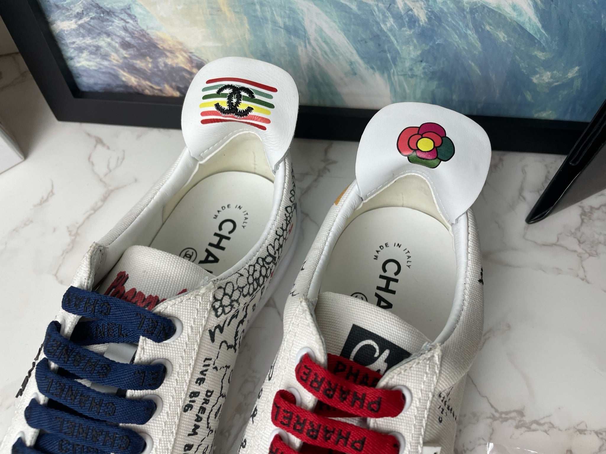 52 Sports Chanel x pharrell shoes for Mens