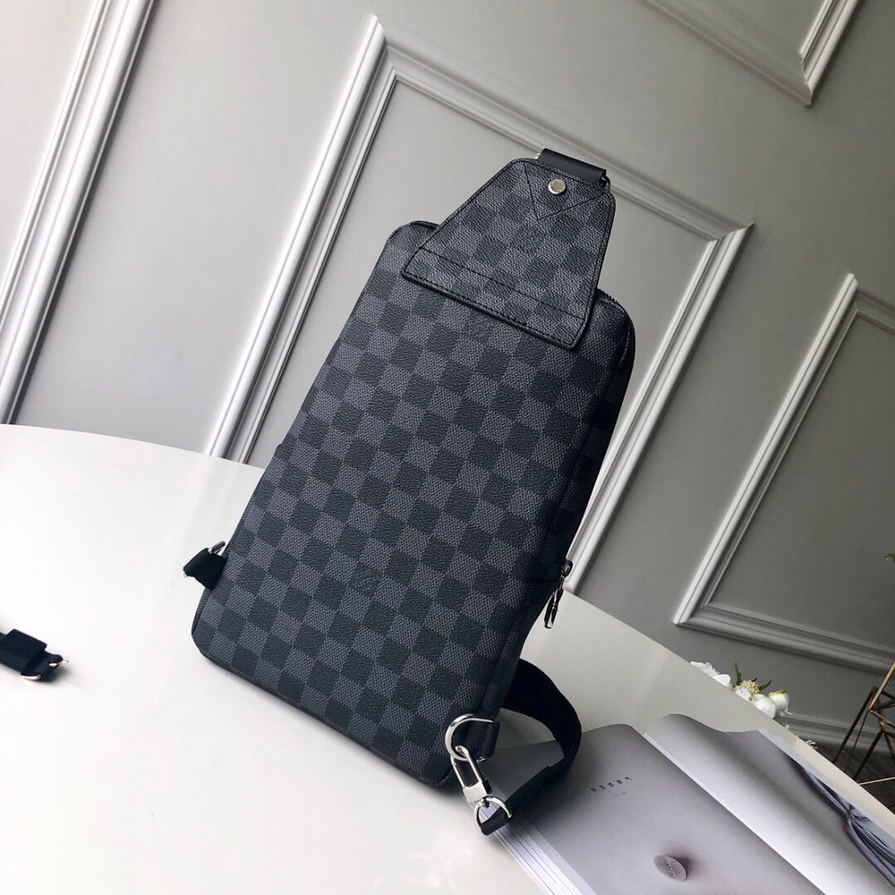 Louis Vuitton Avenue Sling Bag Macassar Monogram Canvas at 1stDibs  avenue  slingbag nm, avenue sling bag monogram, avenue sling bag nm