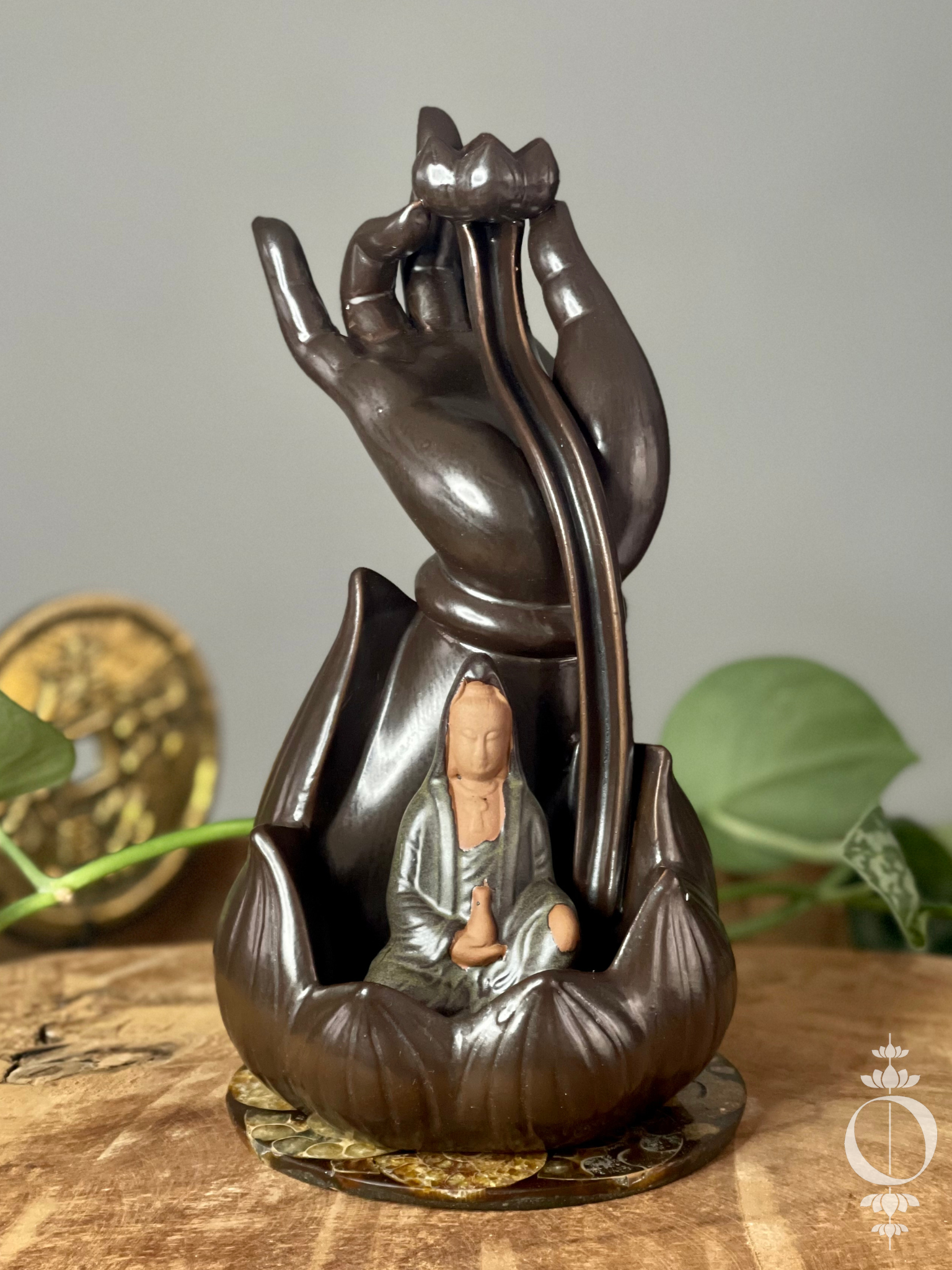Nat reputatie Revolutionair Boeddha Hand - Wierookhouder waterval - Incense Burner – Zendro