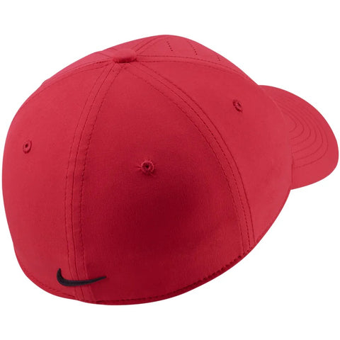 red nike golf hat