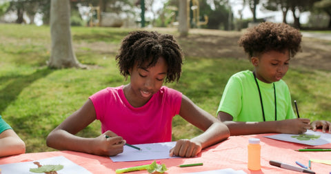 kids at camp