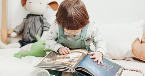 child reading