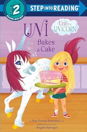 Uni the Unicorn bakes a cake