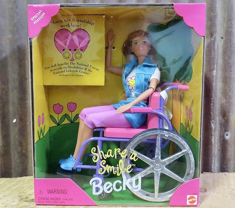 barbie becky in wheelchair
