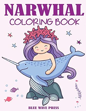 narwhal coloring book