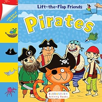 lift the flap friends pirates