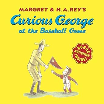 curious george at the baseball game