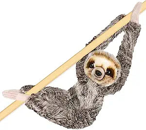 hanging plush sloth