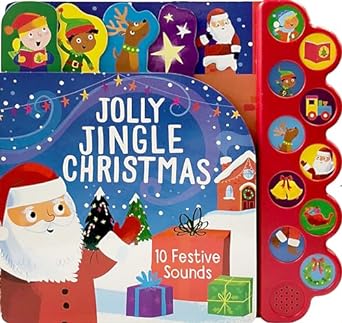 Jolly Jingle 10-Button Children's Christmas Sound Book