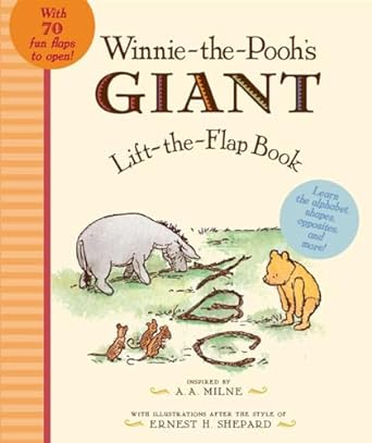 Winnie the Pooh's Giant Lift the-Flap book