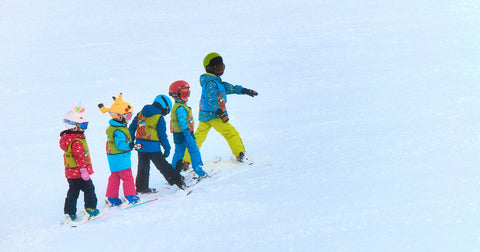 kids skiing books
