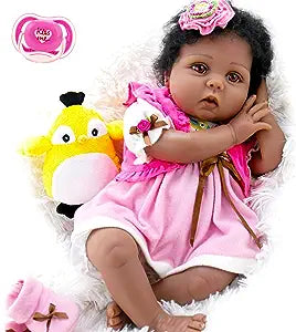 african american newborn doll
