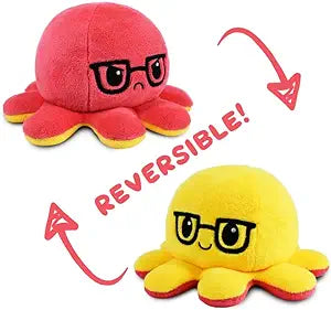 reversible octopus with glasses