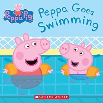 peppa goes swimming