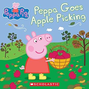 peppa goes apple picking