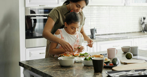 child eating