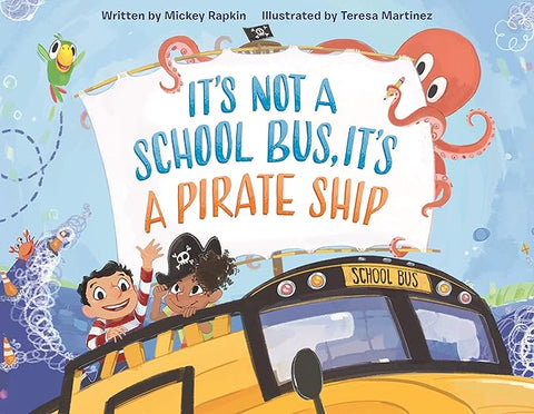 it's not a school bus it's a pirate ship