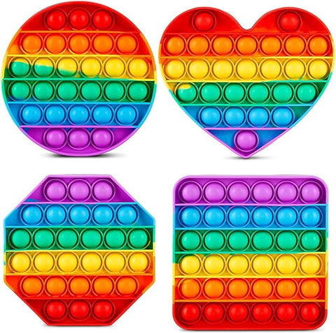 Rainbow Pop Fidget Toys