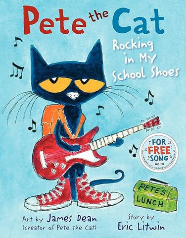 pete the cat rocking in my school shoes