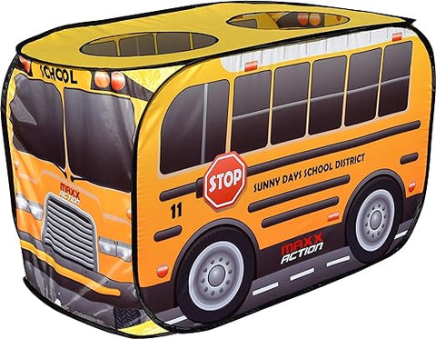 popup school bus playhouse