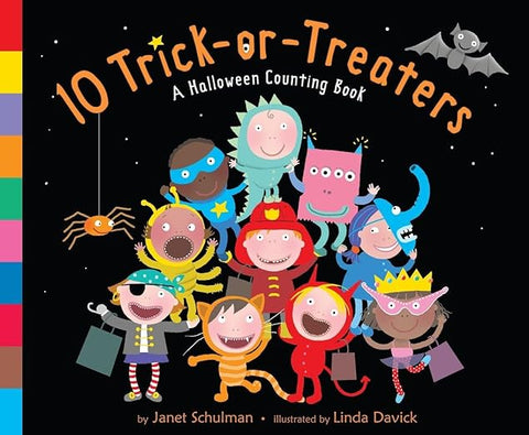 10 Trick-or-Treaters A Halloween Book for Kids and Toddlers
