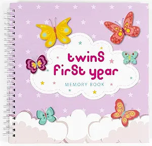 twins first year memory book