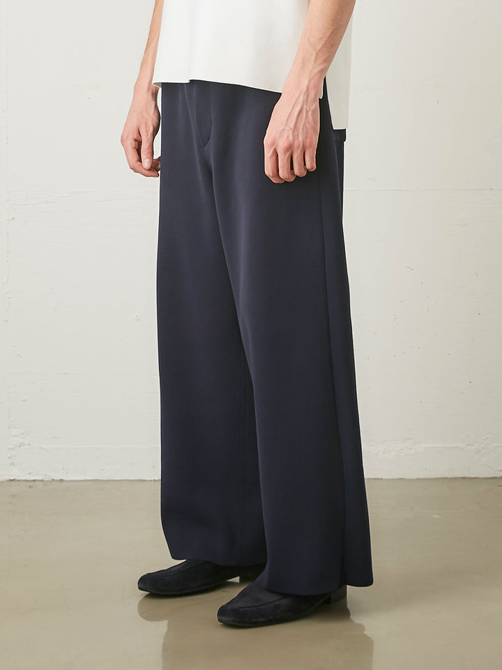 CFCL MILAN RIB WIDE PANTS ポリエステル ワイドパンツ smcint.com