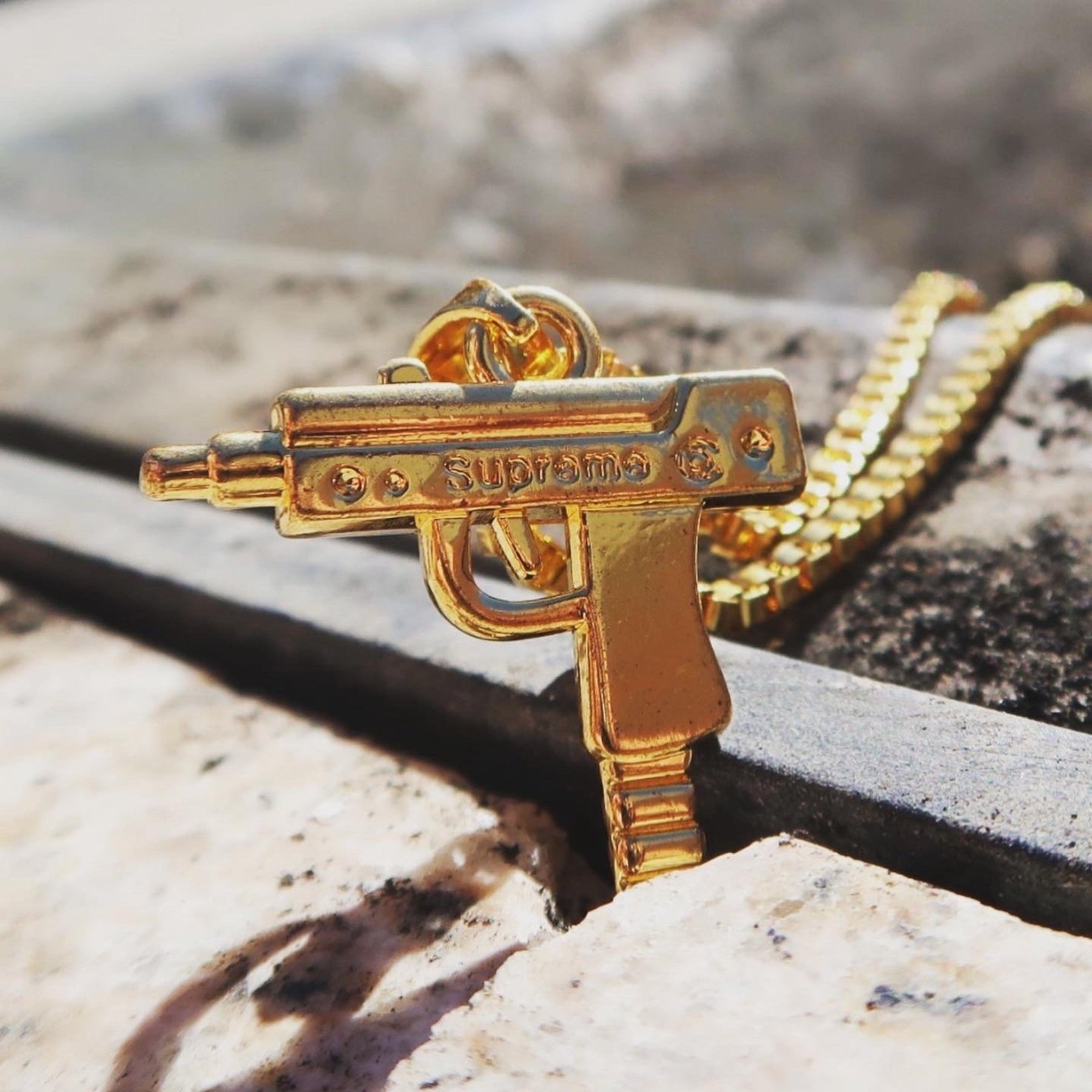 supreme uzi gold  確実正規品 希少