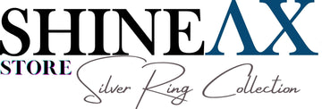 ShineAx Aliancas de Prata Silver Rings