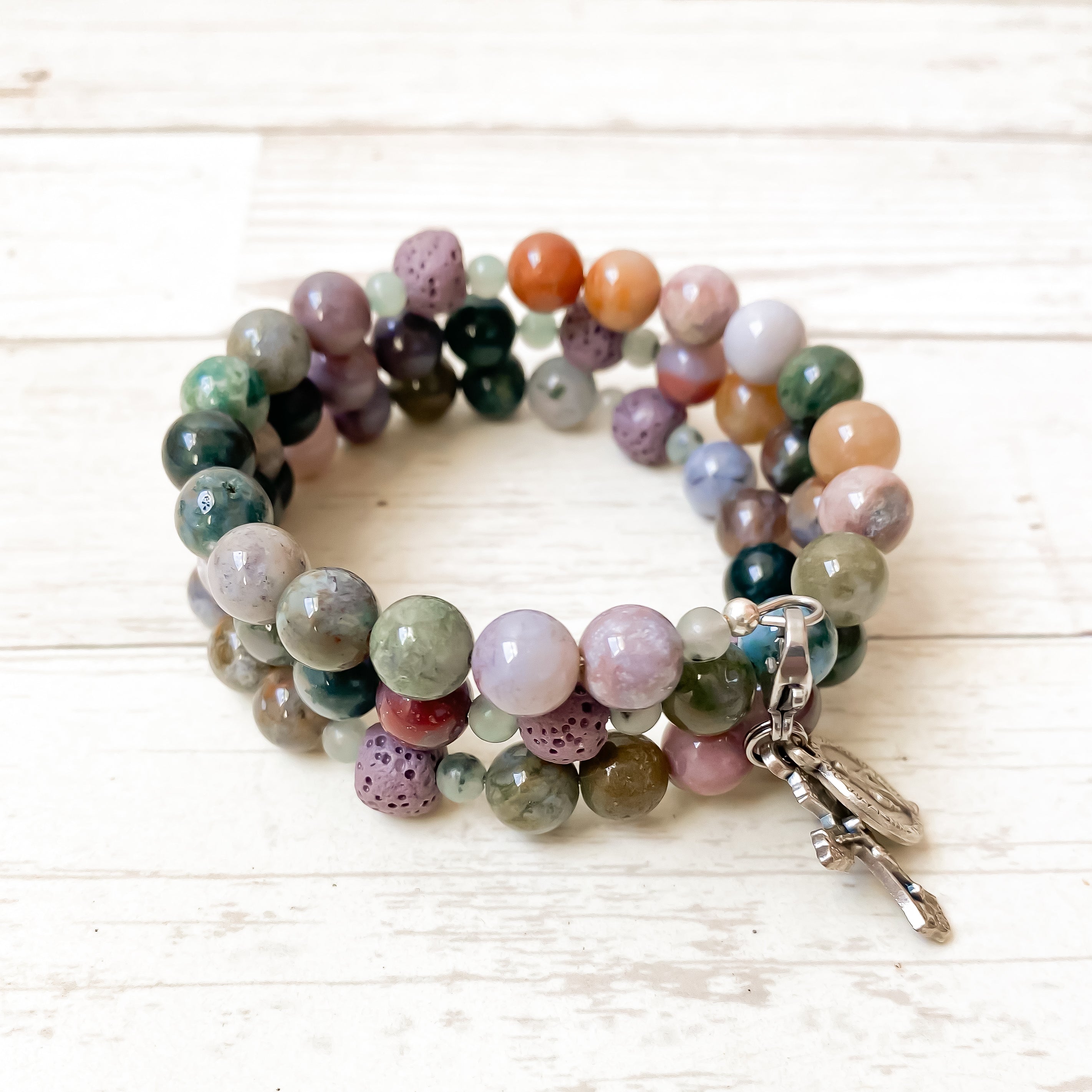 Chakra Memory Wire Bracelet