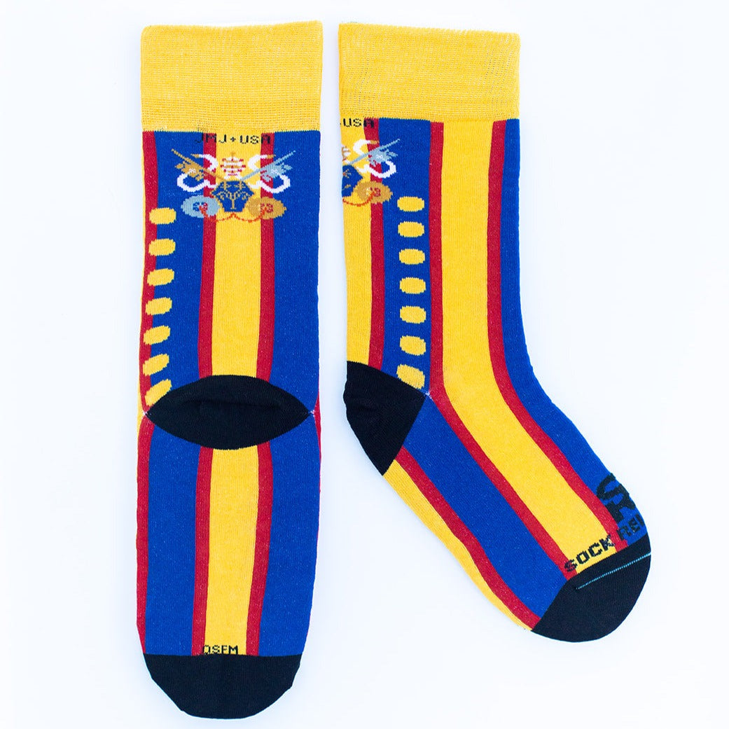 Sts. Louis & Zelie Adult Socks