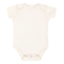 Load image into Gallery viewer, Natural Short Sleeve BoomBoom Blowout Bodysuit - Contains Baby Diaper Blowouts
