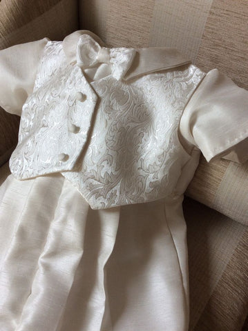 The Charles boys christening outfit.