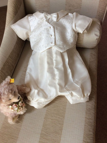 The Charles boys christening outfit.