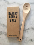 Bakers Gonna Bake Planner and Star Baker Wooden Spoon