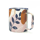 Paper Source Abstract Floral Travel Mug