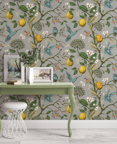 Lemon Tree Hummingbird Wallpaper