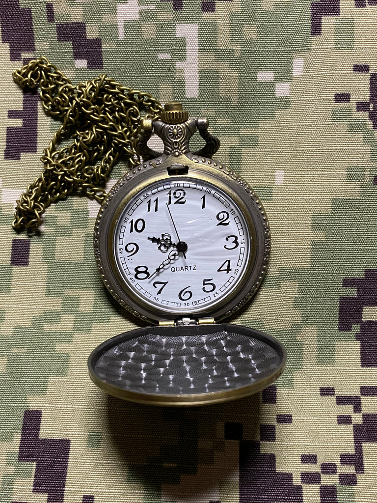 米海軍特殊部隊ネイビーシールズ 懐中時計 ミリタリーcag