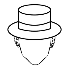 hats on diamond face shape - hats for bald men