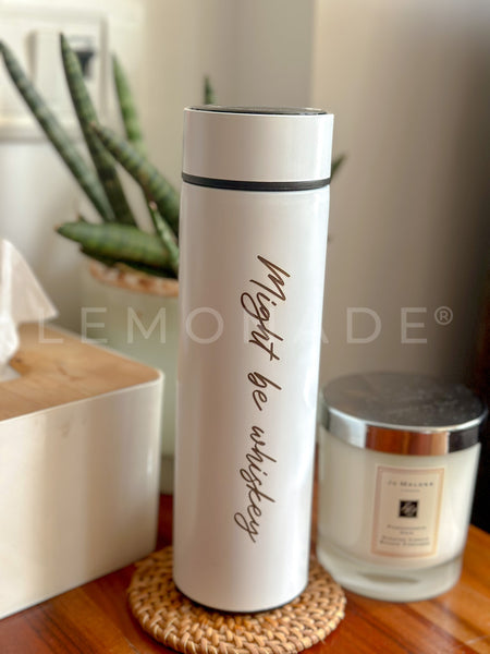 C- 1000ml Insulated Bullet Thermos Personalized for the man in