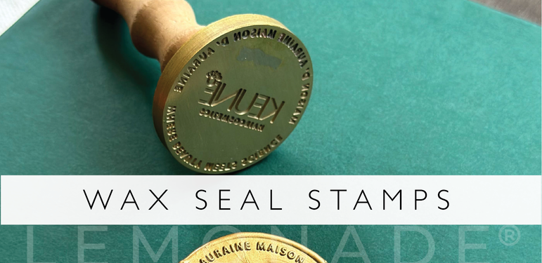 Your Custom Made Personal Wax Seal Round Stamps