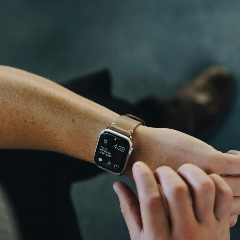 The iWatch Leather Band by Andar Wallets