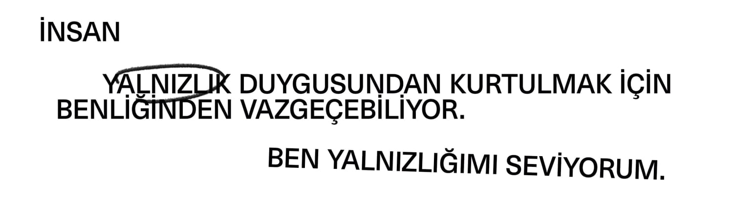 DENGESİZLİĞİME İZİN VERMİYORUM. DENGESİZSEM TUTARSIZIMDIR.